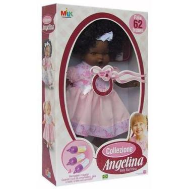 Imagem de Boneca Angelina Fala 62 Frases - Milk Brinquedos