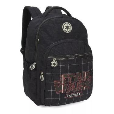Imagem de Mochila Masculina Notebook Costas Star Wars Crinkle Grande - luxcel