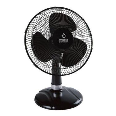 Imagem de Ventilador de Mesa 03 Controle velocidade 30 CM Wanke Preto 127V 60HZ,