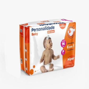 Imagem de Fralda Personalidade Baby Ultra Sec pacote hiper tamanho P, P96