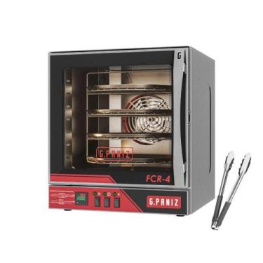 Imagem de Forno Turbo Convector Rotativo Salgados 4 Bandejas Ø 35cm Fcr 4 220v G