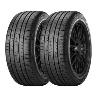 Imagem de Kit 2 Pneus Pirelli Aro 22 275/40R22 Scorpion Verde All Season 108Y XL