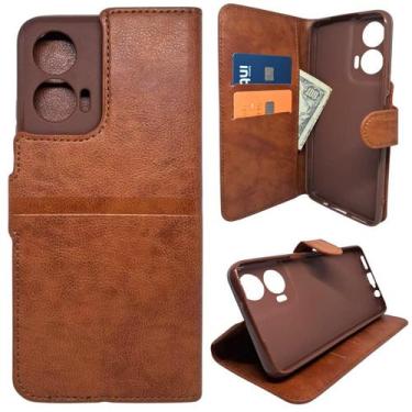 Imagem de Capa Carteira para Motorola G35 (Tela de 6.72) Capinha Case - Genérico