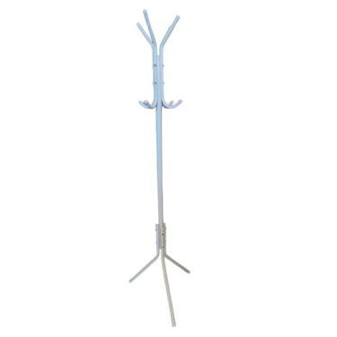 Imagem de Mancebo Cabideiro Branco em Aço Carbono modelo Pearl 172cm - MEK
