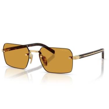 Imagem de Óculos de Sol Feminino Prada Quadrado PRD55S-5AK50P 55, Único