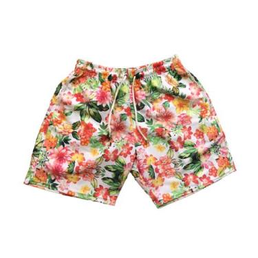 Imagem de Shorts de Praia  Florido   Calmô Masculino, P