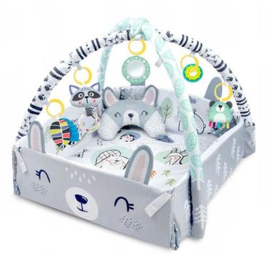 Imagem de Tapete De Atividade Infantil Com Bolinhas Ginásio Raposinha - L&W