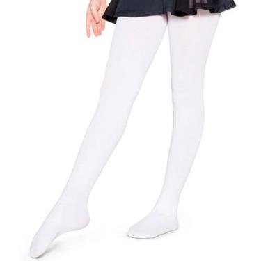 Imagem de Meia Calça Só Dança Ballet P, Branco, Pequeno