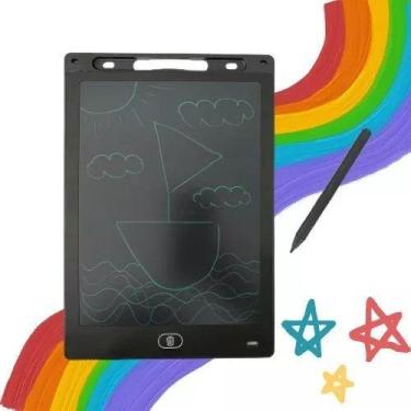 Imagem de Lousa Magica Digital LCD Tablet Infantil para Escrever e Desenhar 10 P
