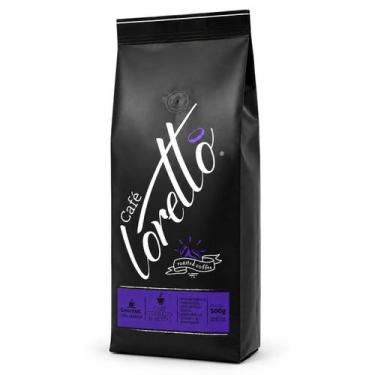 Imagem de Café Torrado Arábica Grãos Moídos Gourmet Loretto 500g - Loretto Café