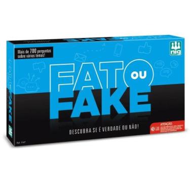 Imagem de Jogo Fato Ou Fake -700 Perguntas - Nig Brinquedos