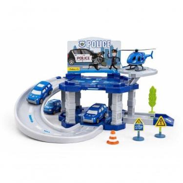 Imagem de Brinquedo Estação Policial com Pistas e Veículo Azul Toys & Toys