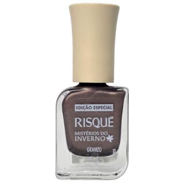 Imagem de Esmalte Metálico Mistérios do Inverno Granizo Risque 9ml - Risqué