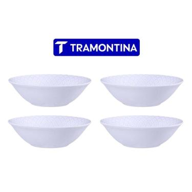 Imagem de Conjunto 4 Tigelas Bowls Ingrid Porcelana 18 cm Tramontina