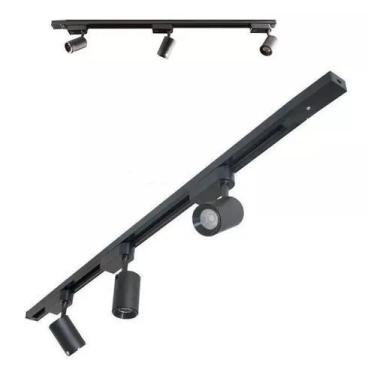 Imagem de Kit Trilho Eletrificado 1,5m + 3 Spot Led 7w - Bela Home Iluminação De