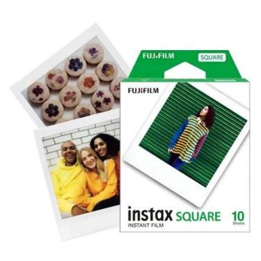 Imagem de Filme Fujifilm Instax SQUARE 10 fotos/poses borda branca