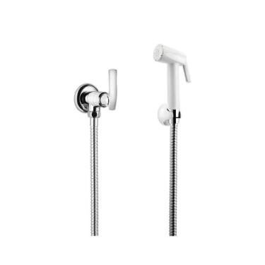 Imagem de Ducha Higiênica Flexível 1,20m 1/2" Cromada Lorenzetti - Lorenzetti Du