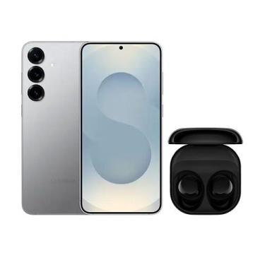 Imagem de Galaxy S25+ (512GB) - Prata + Galaxy Buds Core - Preto - Samsung, Prat