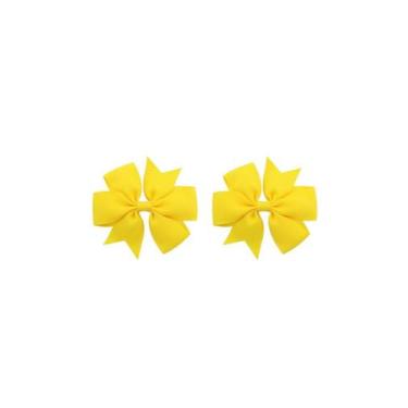 Imagem de Par de Lacinhos de Fita - Imagine Ella, Amarelo
