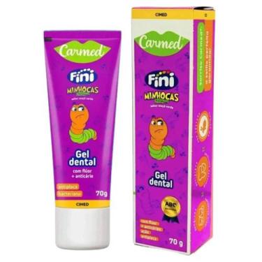 Imagem de Gel Dental Carmed Fini Minhocas Cimed 70g