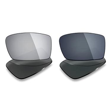 Imagem de 2 pares de lentes polarizadas de substituição da Mryok para óculos de sol Oakley X Squared – Opções