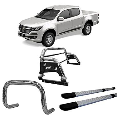 Imagem de Kit Quebra Mato+Sant Ant H3+Estr Quadr-S10 12/2020 C/D PRATA