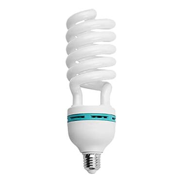 Imagem de Lâmpada Tricool Espiral 135W para Iluminação Fotográfica 5500k - Compatível com Softbox Soquete E-27 Luz Branca (110)
