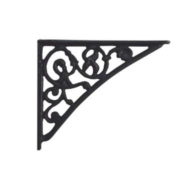 Imagem de Cantoneira Mão Francesa Nº01 Ferro Fundido Em Hera 22x30cm