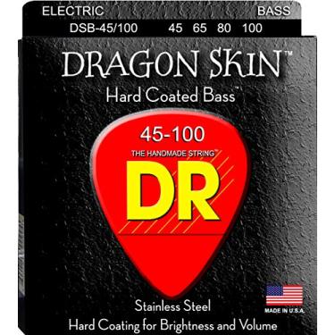 Imagem de DR Strings DSB-45/100 Dragon Skin Coated Medium Light 4 cordas para baixo