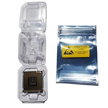 Imagem de Daarcin Bandejas protetoras de plástico espesso para CPU adequadas para Intel 775/1155/1151/1150/1156 com 10 sacos e etiquetas antiestáticas (10 capas de CPU Intel)