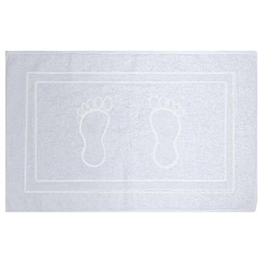 Imagem de Tapete De Banheiro Box Piso Pegada Atoalhado