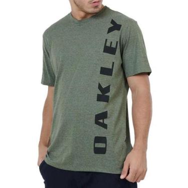 Imagem de Camiseta Oakley Big Bark Masculina Verde