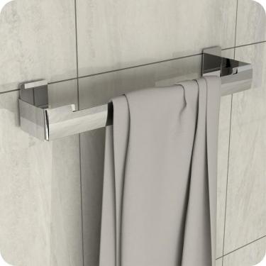 Imagem de Porta Toalha De Rosto Inox Ventosa Autocolante ELG