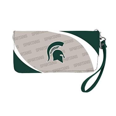 Imagem de Carteira organizadora de zíper curva NCAA Michigan State Spartans