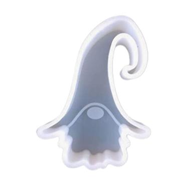 Imagem de Molde de silicone gnomo | Tamanho 7,6 cm de largura x 10,1 cm de comprimento x 0,2 cm de profundidade | Molde de gnomo | Design de gnomo pequeno para frescor, sabão, resina, velas