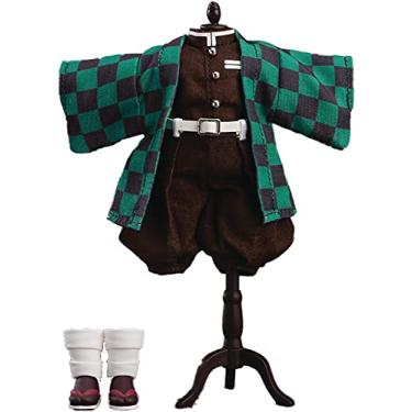 Imagem de Good Smile Boneca Nendoroid Demon Slayer: conjunto de roupa Tanjiro Kamado, multicolorido
