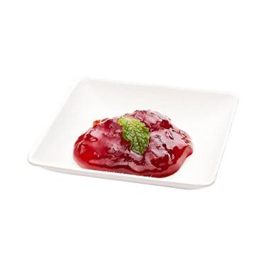 Imagem de Prato de degustação Bagasse, mini prato de degustação – Durável Tudo Natural, Biodegradável, Material descartável – 9,5 cm x 6 cm – Branco – Caixa 100 unidades – Restaurantware, Quadrado, 0, 0, 1