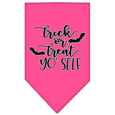 Imagem de Mirage Pet Products Bandana Went with Naughty Screen Print para animais de estimação, pequena, preta