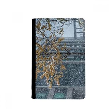 Imagem de Porta-passaporte Snowscene City Photography Notecase Burse carteira capa porta-cartão, Multicolor