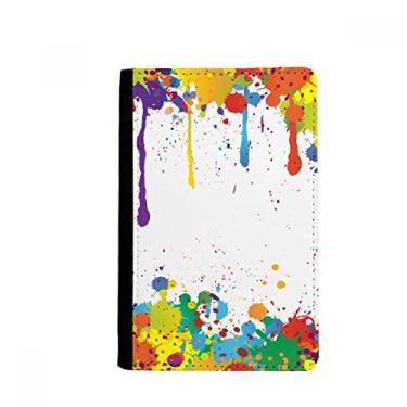 Imagem de Porta-passaporte colorido colorido grafite notecase burse capa carteira porta-cartão, Multicolor