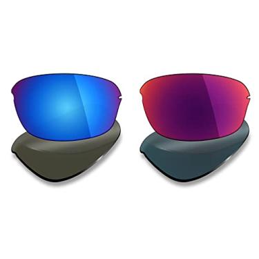Imagem de Mryok 2 pares de lentes polarizadas de substituição para óculos de sol Oakley Half Wire 2.0 – Opções