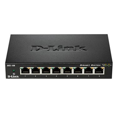 Imagem de Interruptor de rede D-Link DGS-108