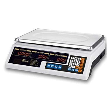 Imagem de balanças de cozinha digitais display com luz de fundo para serviço pesado balanças eletrônicas 40kg / 5g preço plataforma comercial cozinha precisa pesando ingredientes