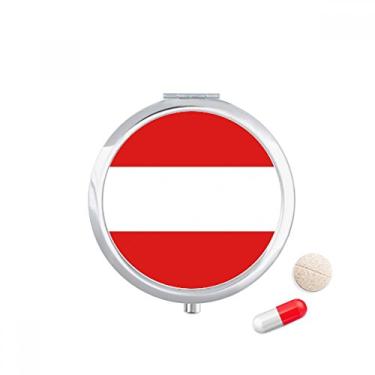 Imagem de Caixa de armazenamento de remédios com bandeira nacional da Áustria da Europa