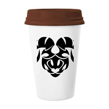 Imagem de Caneca de cerâmica com símbolo do zodíaco de Áries da Constelação