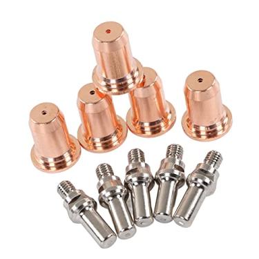 Imagem de Eletrodo de Pistola de Solda MIG, 10 Unidades de Aplicação Ampla MAG Cutter Bico de Fácil Instalação para PT60