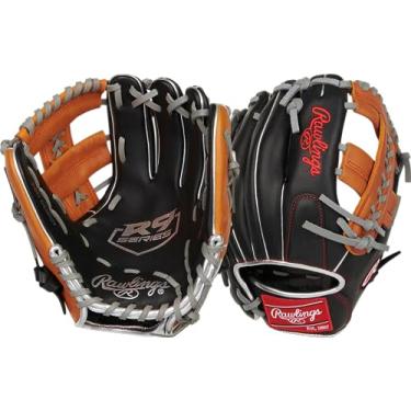 Imagem de Rawlings | Luva de beisebol R9 CONTOUR | 28 cm | Rede de haste única com laço X | Arremesso para mão direita