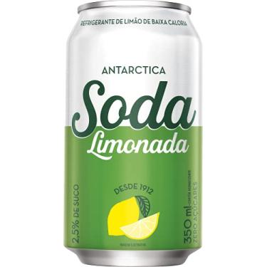 Imagem de Soda Limonada Antarctica - Refrigerante, zero açúcar, Lata 350ML