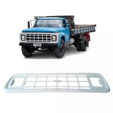 Imagem de GRADE DIANTEIRA F600 F11000 1985 A 1992 COM FAROL QUADRADO DUPLO - FIBRA