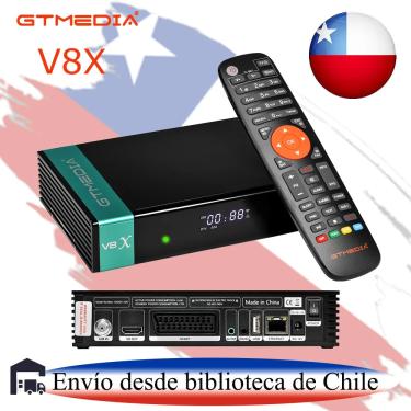 Imagem de GTMedia-Decodificador digital para TV  Wi-Fi embutido  V8X  H.265  DVB-S2  DVB-S2X  V7 HD  S5X  V9